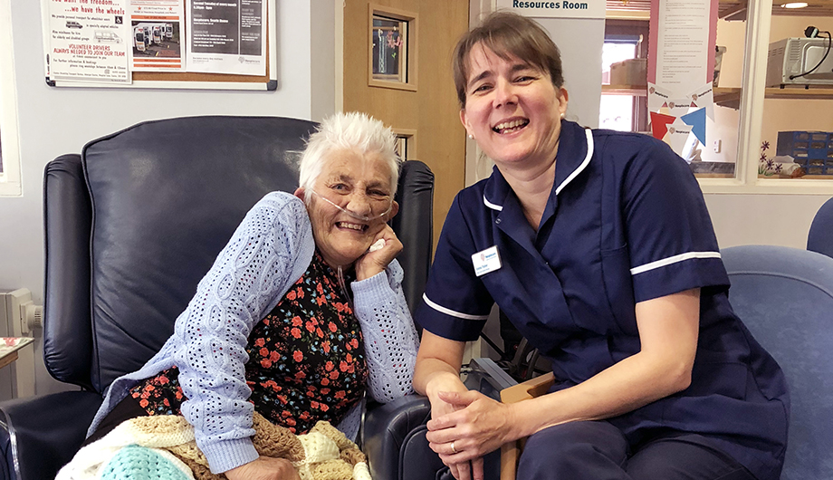 Sue’s story – Hospiscare changed my quality of life