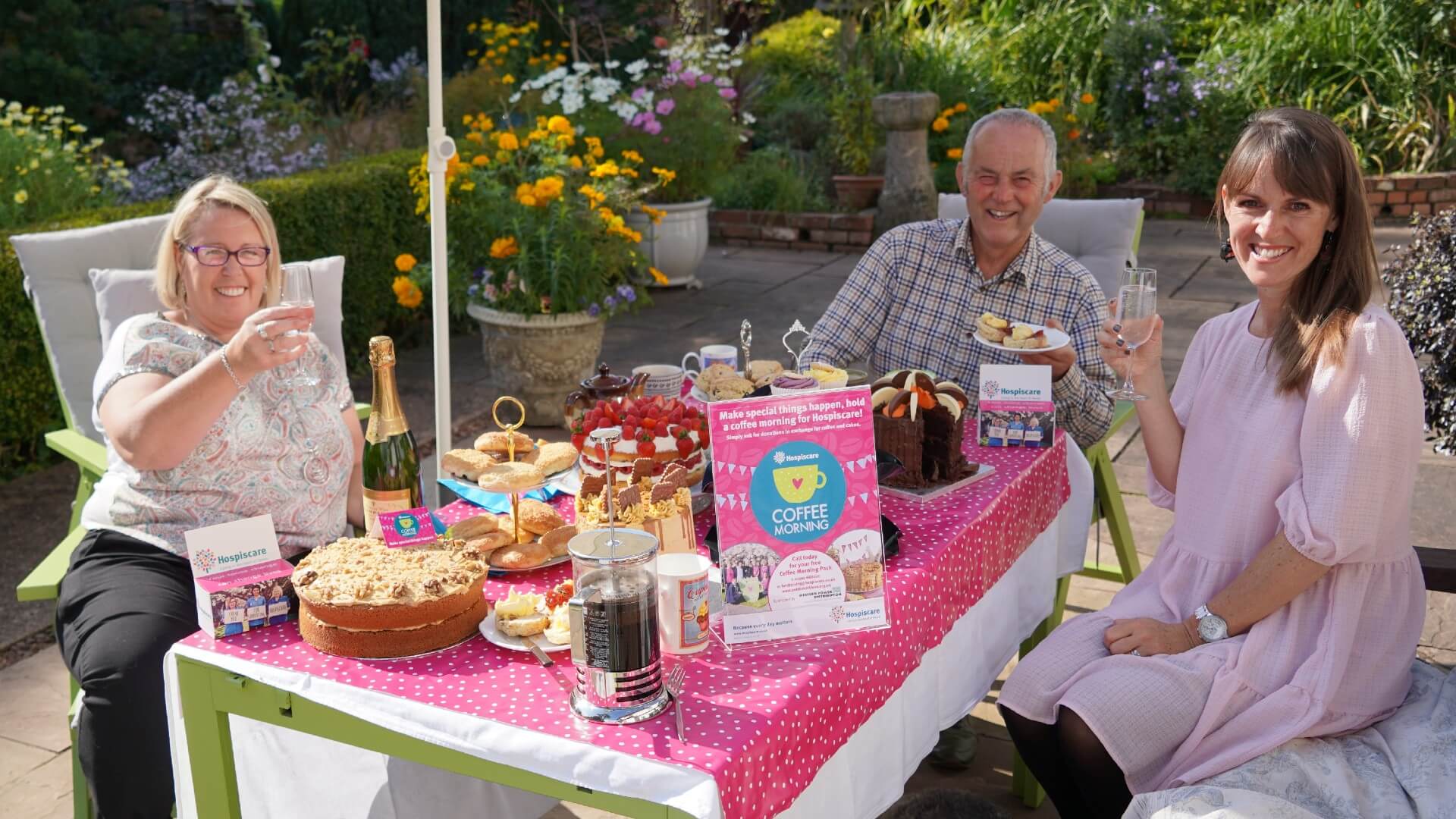 Local Businesses Supporting Hospiscare Coffee Morning