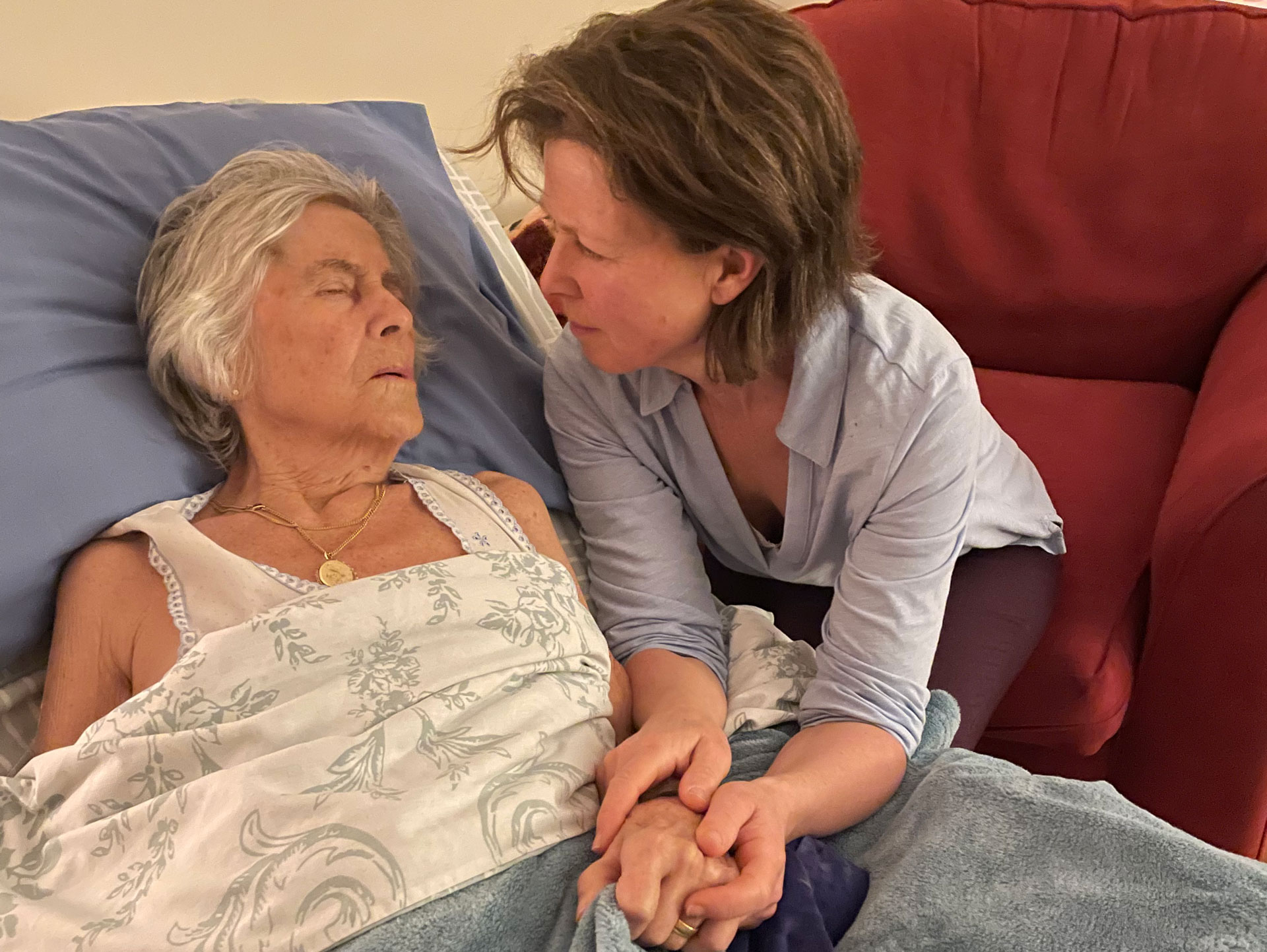 Helen’s story: Meeting Lynn from Hospiscare will stay with me forever