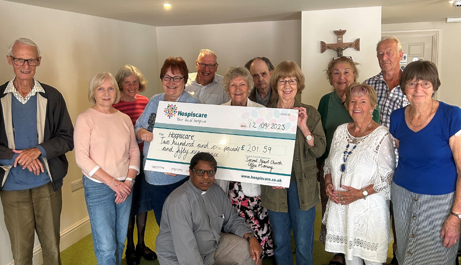 Hospiscare Heroes – From coffee mornings to cheque donations