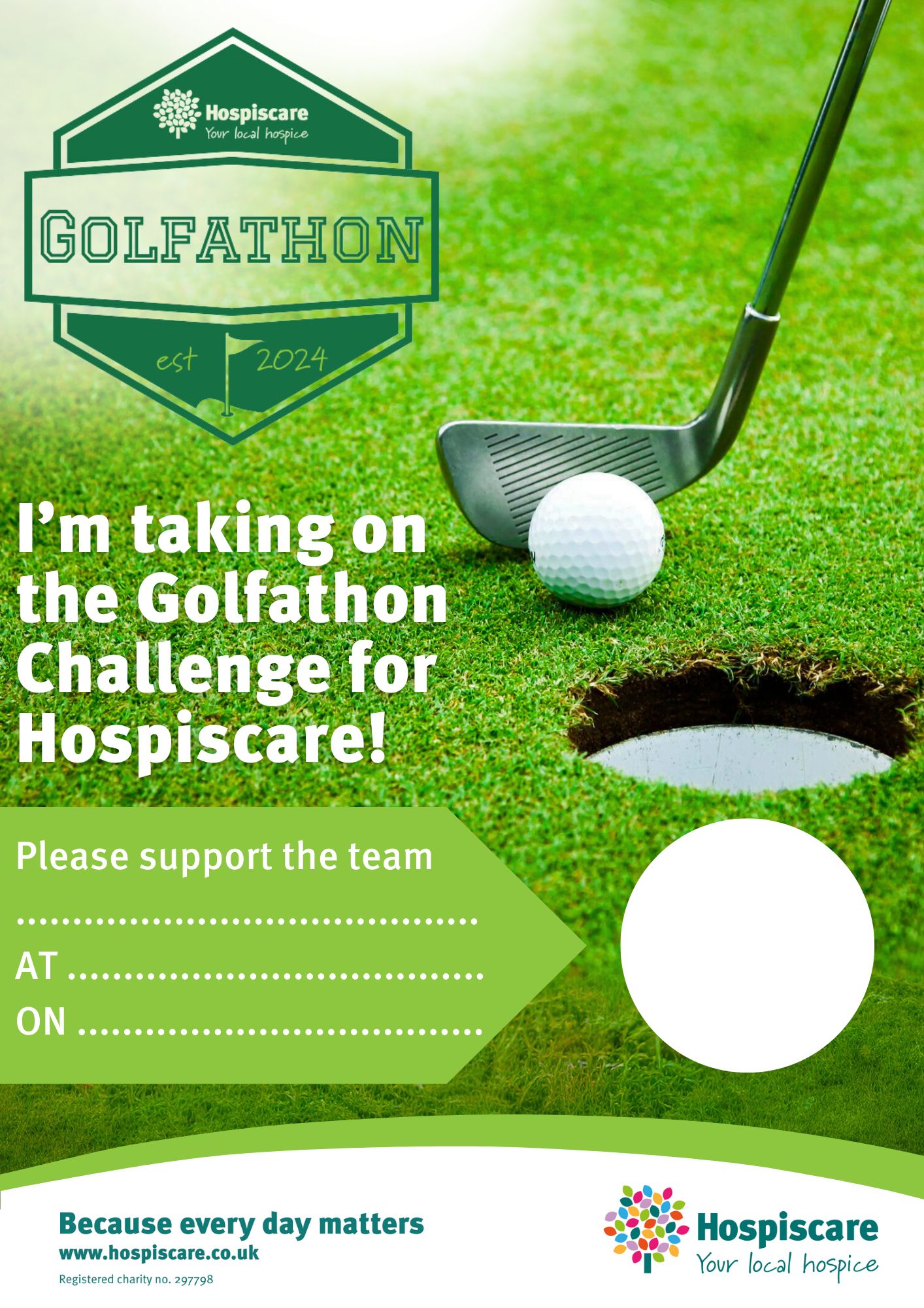 I'm taking on Golfathon Challenge